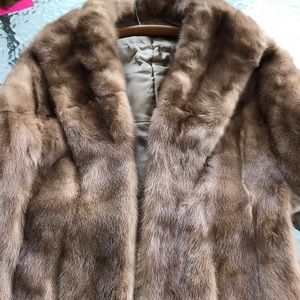 Fur cape